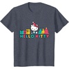 image:imageHello Kitty Holiday Spirit Christmas Tee Shirt TShirtHeather Blue