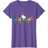 image:imageHello Kitty Holiday Spirit Christmas Tee Shirt TShirtPurple Heather