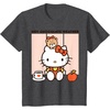 image:imageHello Kitty Hot Chocolate Weather TShirtDark Heather Grey