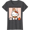 image:imageHello Kitty Hot Chocolate Weather TShirtDark Heather Grey