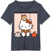 image:imageHello Kitty Hot Chocolate Weather TShirtHeather Blue
