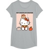 image:imageHello Kitty Hot Chocolate Weather TShirtHeather Grey