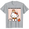 image:imageHello Kitty Hot Chocolate Weather TShirtHeather Grey