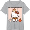image:imageHello Kitty Hot Chocolate Weather TShirtHeather Grey