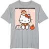 image:imageHello Kitty Hot Chocolate Weather TShirtHeather Grey