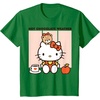 image:imageHello Kitty Hot Chocolate Weather TShirtKelly Green