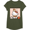 image:imageHello Kitty Hot Chocolate Weather TShirtOlive Green