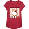 image:imageHello Kitty Hot Chocolate Weather TShirtRed Heather