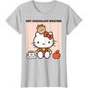 image:imageHello Kitty Hot Chocolate Weather TShirtSilver Grey