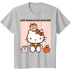 image:imageHello Kitty Hot Chocolate Weather TShirtSilver Grey