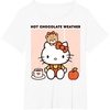 image:imageHello Kitty Hot Chocolate Weather TShirtWhite