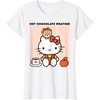 image:imageHello Kitty Hot Chocolate Weather TShirtWhite