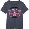 image:imageHello Kitty Miami TShirtHeather Blue
