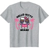 image:imageHello Kitty Miami TShirtHeather Grey