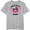 image:imageHello Kitty Miami TShirtHeather Grey