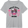 image:imageHello Kitty Miami TShirtHeather Grey