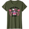 image:imageHello Kitty Miami TShirtOlive Green