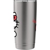 image:imageHello Kitty Nerd Glasses Red Stainless Steel Insulated TumblerBrushed Steel