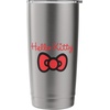 image:imageHello Kitty Nerd Glasses Red Stainless Steel Insulated TumblerBrushed Steel