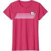 image:imageHello Kitty Nerd Glasses Retro Stripe Tee Shirt TShirtRed Heather