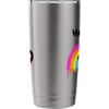 image:imageHello Kitty Rainbow Graffiti Stainless Steel Insulated TumblerBrushed Steel