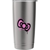 image:imageHello Kitty Rainbow Graffiti Stainless Steel Insulated TumblerBrushed Steel