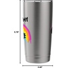 image:imageHello Kitty Rainbow Graffiti Stainless Steel Insulated TumblerBrushed Steel