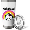 image:imageHello Kitty Rainbow Graffiti Stainless Steel Insulated TumblerWhite