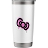 image:imageHello Kitty Rainbow Graffiti Stainless Steel Insulated TumblerWhite
