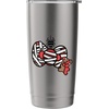 image:imageHello Kitty Skeleton Stainless Steel Insulated TumblerBrushed Steel