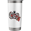 image:imageHello Kitty Skeleton Stainless Steel Insulated TumblerWhite