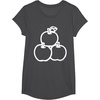 image:imageHello Kitty Three Apples Shirt TShirtDark Heather Grey