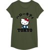 image:imageHello Kitty Tokyo Tee Shirt TShirtOlive Green