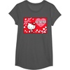 image:imageHello Kitty Valentines Day Be Mine TShirtAsphalt Grey