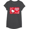 image:imageHello Kitty Valentines Day Be Mine TShirtDark Heather Grey