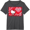 image:imageHello Kitty Valentines Day Be Mine TShirtDark Heather Grey