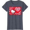 image:imageHello Kitty Valentines Day Be Mine TShirtHeather Blue