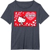 image:imageHello Kitty Valentines Day Be Mine TShirtHeather Blue