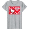 image:imageHello Kitty Valentines Day Be Mine TShirtHeather Grey
