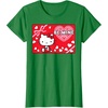 image:imageHello Kitty Valentines Day Be Mine TShirtKelly Green