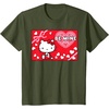 image:imageHello Kitty Valentines Day Be Mine TShirtOlive Green