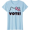 image:imageHello Kitty Vote Bow Outline TShirtBaby Blue