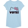 image:imageHello Kitty Vote Bow Outline TShirtBaby Blue
