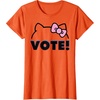 image:imageHello Kitty Vote Bow Outline TShirtOrange