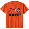 image:imageHello Kitty Vote Bow Outline TShirtOrange