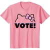 image:imageHello Kitty Vote Bow Outline TShirtPink