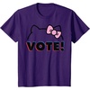 image:imageHello Kitty Vote Bow Outline TShirtPurple