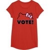image:imageHello Kitty Vote Bow Outline TShirtRed