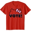image:imageHello Kitty Vote Bow Outline TShirtRed