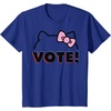 image:imageHello Kitty Vote Bow Outline TShirtRoyal Blue